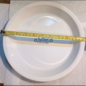 Vintage Corning Ware Blue Cornflower 9” Pie Plate.